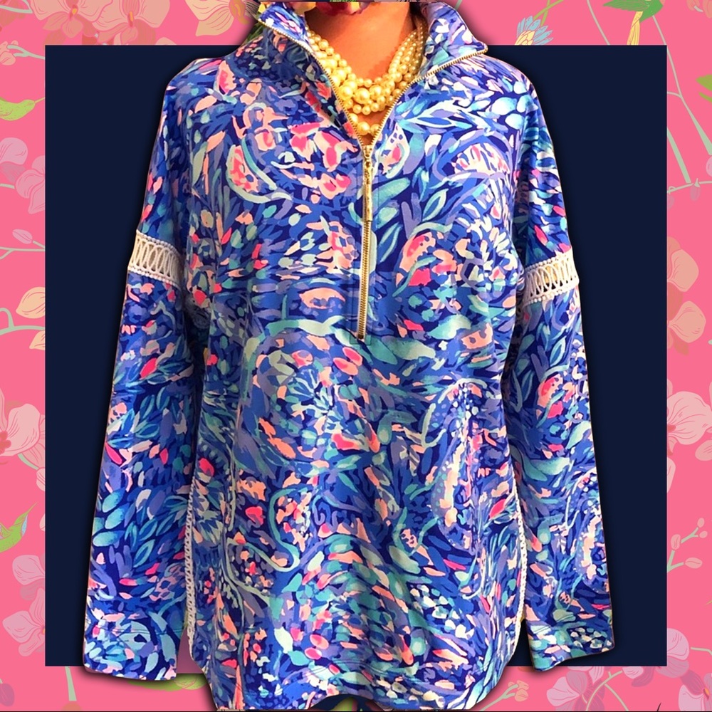 🍃🌸 Lilly Pulitzer Popover Sz Med 🌸🍃